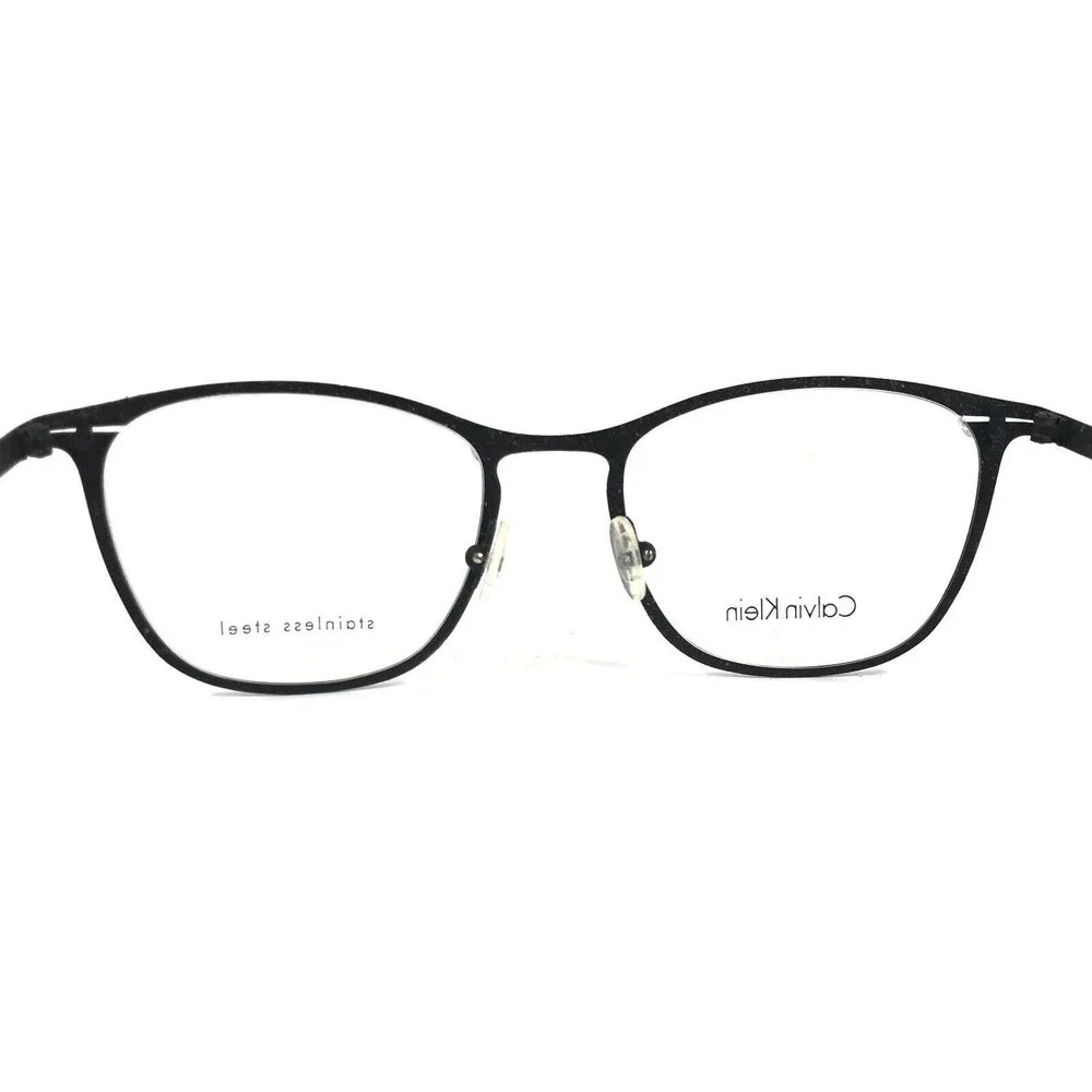 Calvin Klein Eyeglasses Frames CK5411 001 Matte Black Cat Eye Full Rim 51-19-140